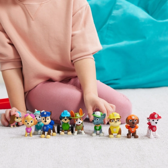 Set figurine Patrula Cățelușilor - Toți Cățelușii la Bord