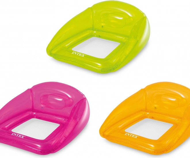 Fotoliu gonflabil de apă INTEX, 3 culori