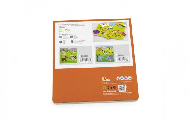 Puzzle din lemn safari
