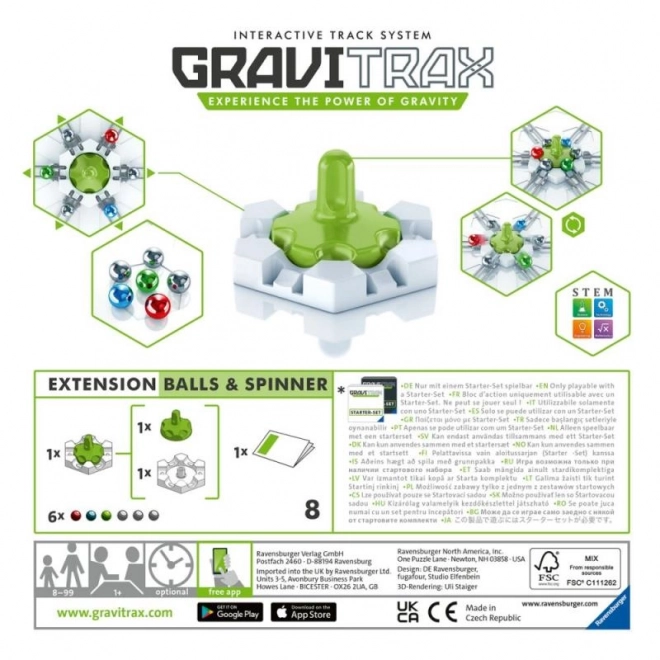 Set complet GRAVITRAX Spinner