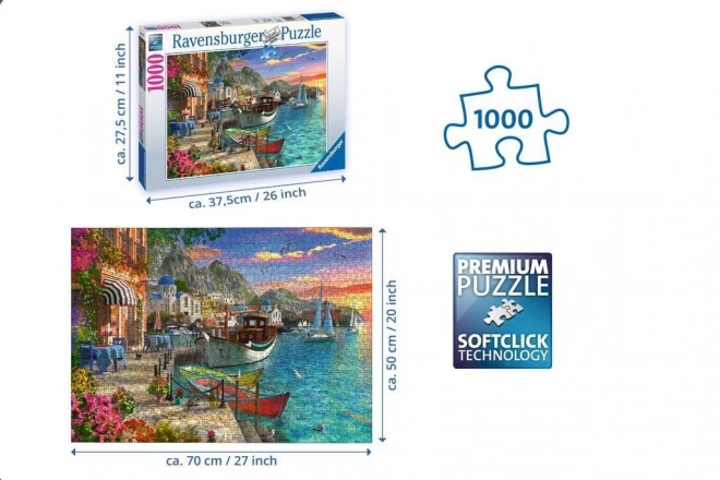 Puzzle Grecia Grandioasă 1000 de piese Ravensburger