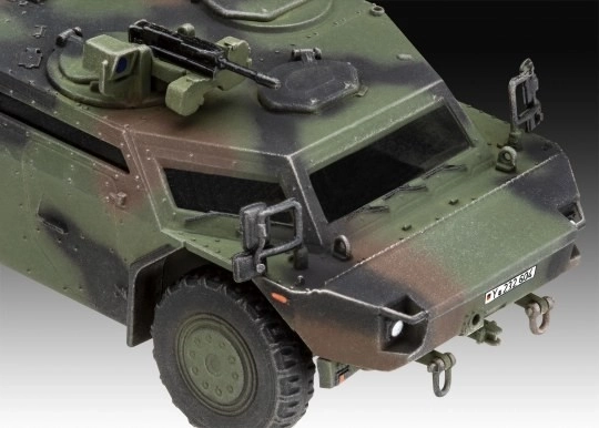 Model de vehicul de recunoaștere Fennek 1/72