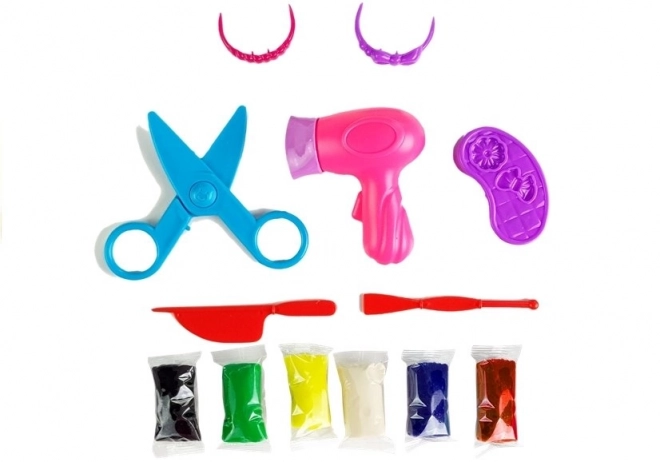 Set ciocolino coafor cu extrudor pentru păr