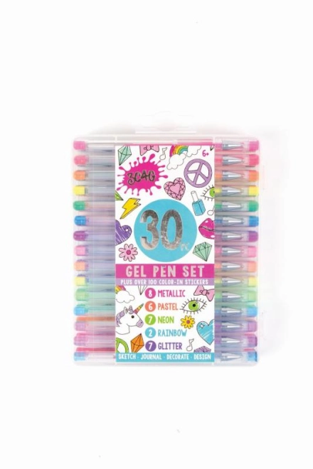 Include autocolante colorate