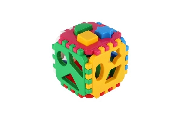 Cub puzzle din plastic