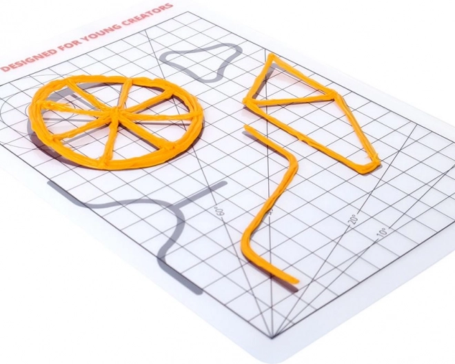 Șablon pentru stiloul 3D 3Doodler Start+ 14,8 × 21 cm