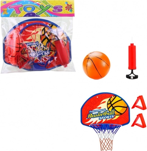 Coș de baschet cu accesorii pentru copii