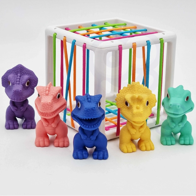 Cub senzorial WOOPIE cu dinozauri pentru copii