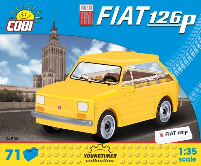 Set de construcție 71 piese Fiat 126P