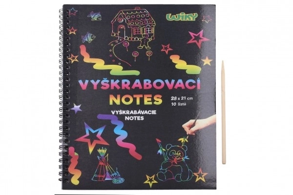 Notes de răzuire creativ pentru copii
