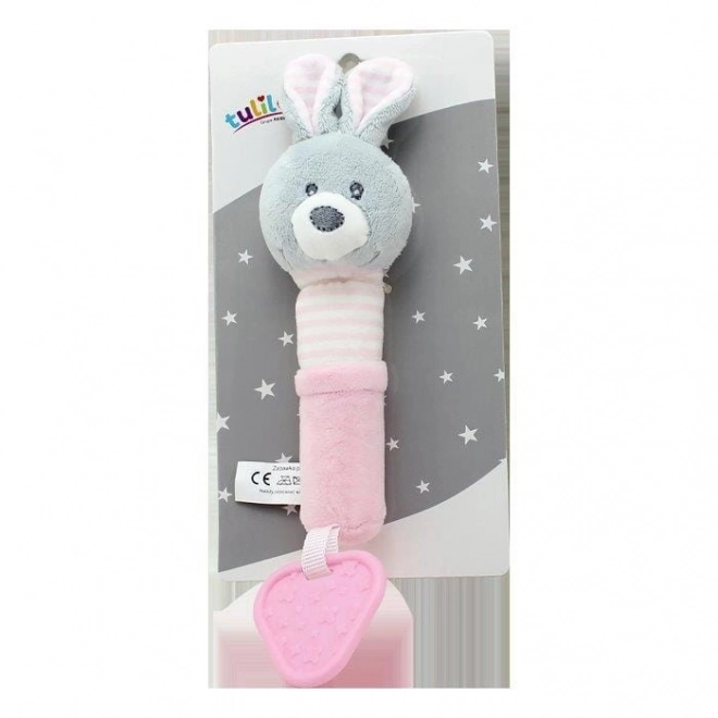 Jucărie sunătoare iepuraș 17 cm