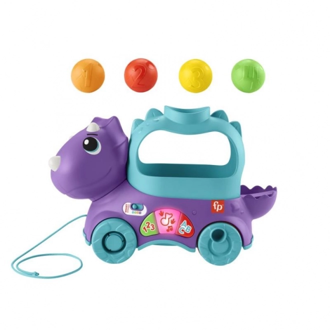 Dino interactiv cu mingi săltărețe Fisher-Price