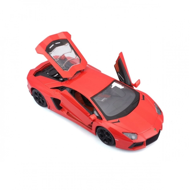 Model de mașină Lamborghini Aventador Coupé Maisto, metalic, 1:24