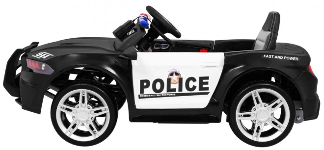 Mașină electrică pentru copii GT Sport Police negru