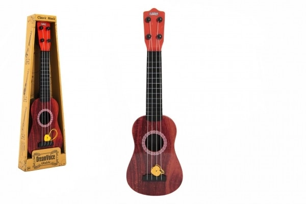 Ukulele din plastic cu chitară și pană muzicală