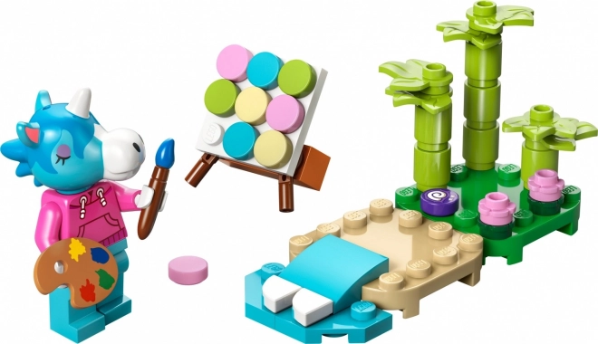 Stavebnice Animal Crossing Julian și scenariul de plajă
