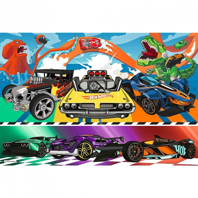 Puzzel Hot Wheels Mașini Turate 100 Piese