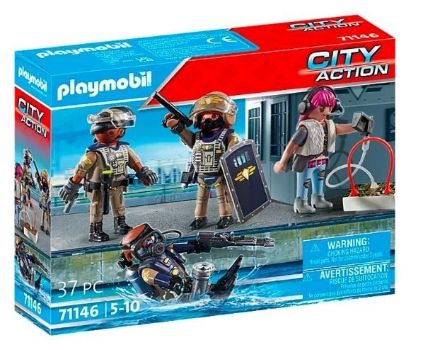 Set de figurine Unitate Specială City Action