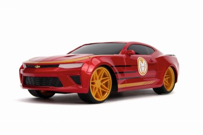 mașină teleghidată iron man din 2016 chevrolet camaro 1:16