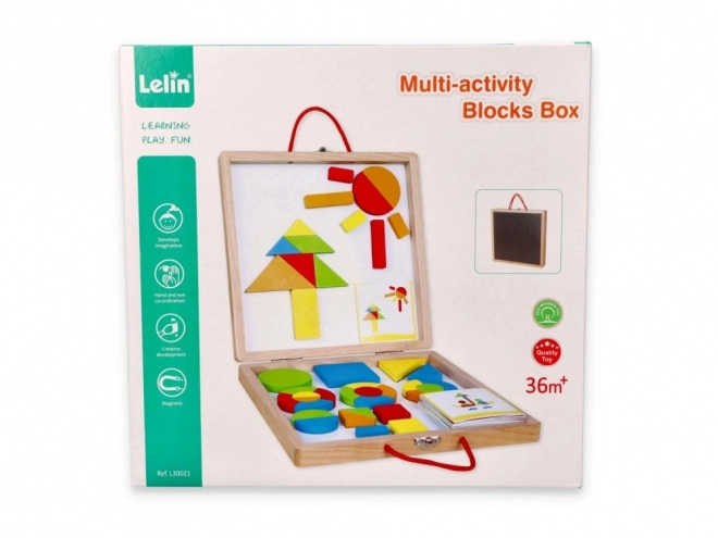 Puzzle magnetică pentru copii