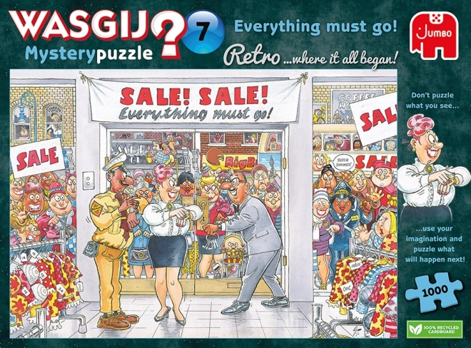 Puzzle misterios WASGIJ Ce trebuie făcut