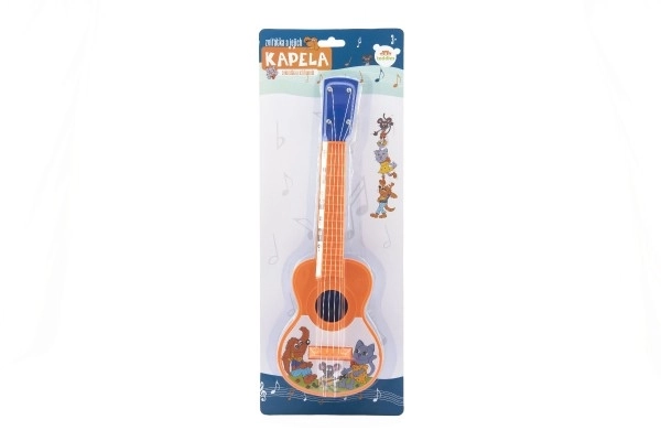 Ukulele din plastic pentru copii cu animale și trupa lor