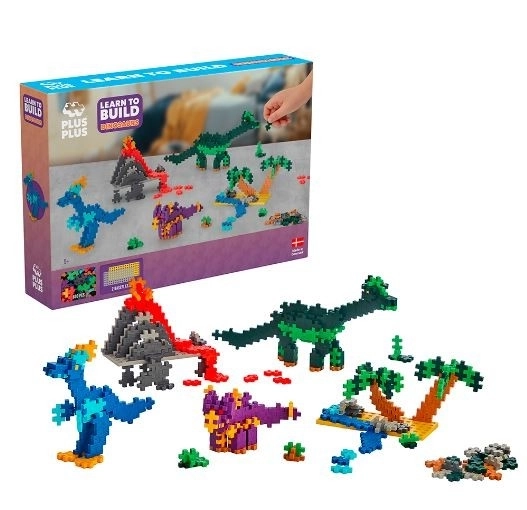 Set de construcție dinozauri Plus-Plus 500 piese