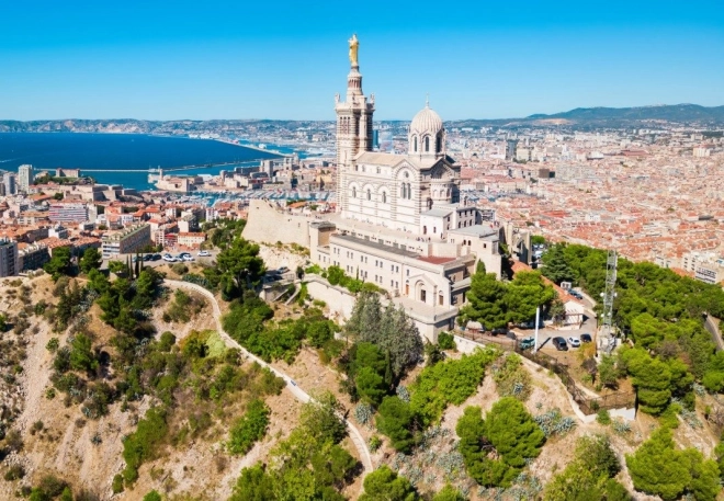 Puzzle Bazilica Notre-Dame de la Garde 1000 de piese