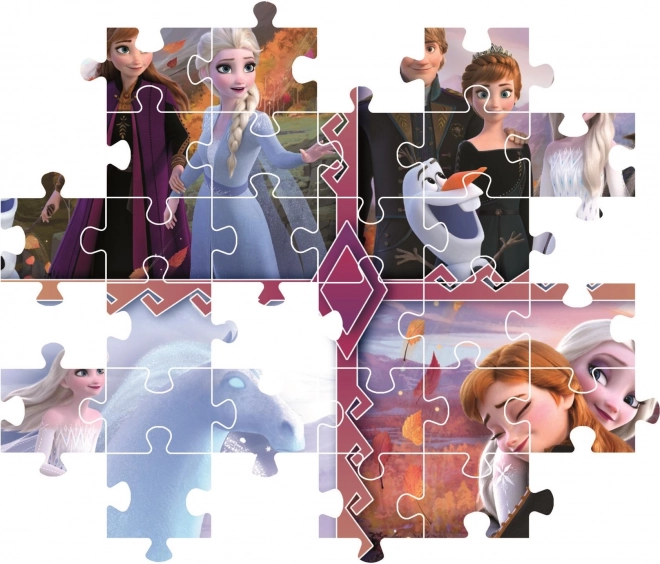 Puzzle Regatul de Gheață 180 de Piese Clementoni