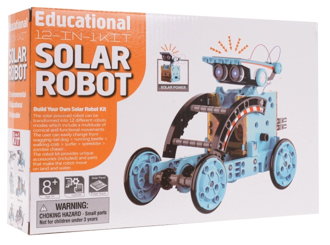 Set vehicule solare 12 in 1 – albastră