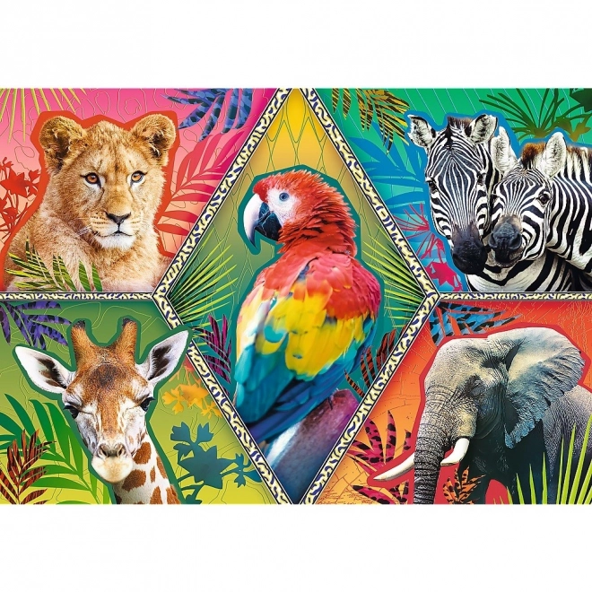 Puzzle 1000 Piese - Animale Exotice