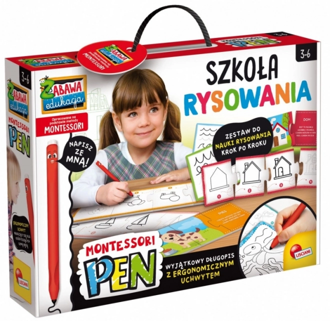 set montessori pentru desenat