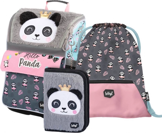 Design adorabil cu panda pentru întregul set