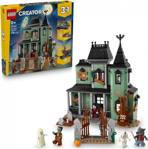 lego creator 3în1 reședință bântuită
