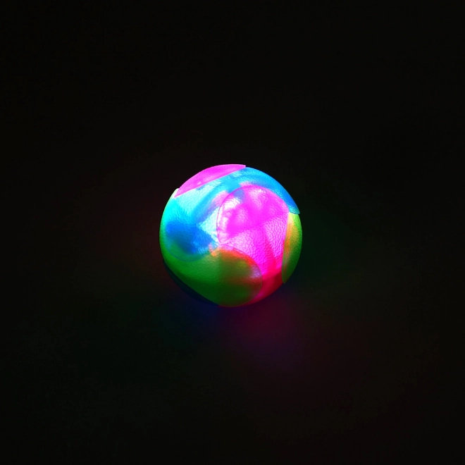 Minge săltăreață cu lumină colorată