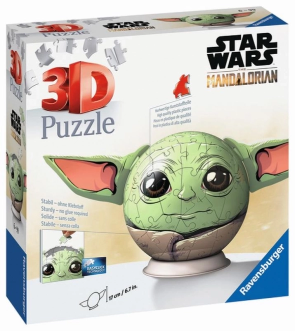 3D puzzle minge Star Wars: Baby Yoda