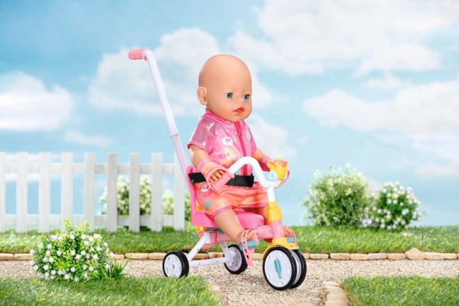 Trotinetă cu trei roți pentru copii BABY born