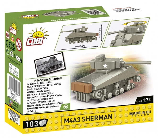 Cărămizi Historical Collection M4A3 Sherman