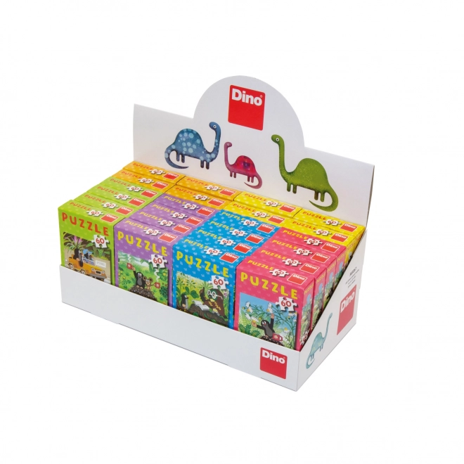 Puzzle Dino Krtek și mușețelul 60 piese