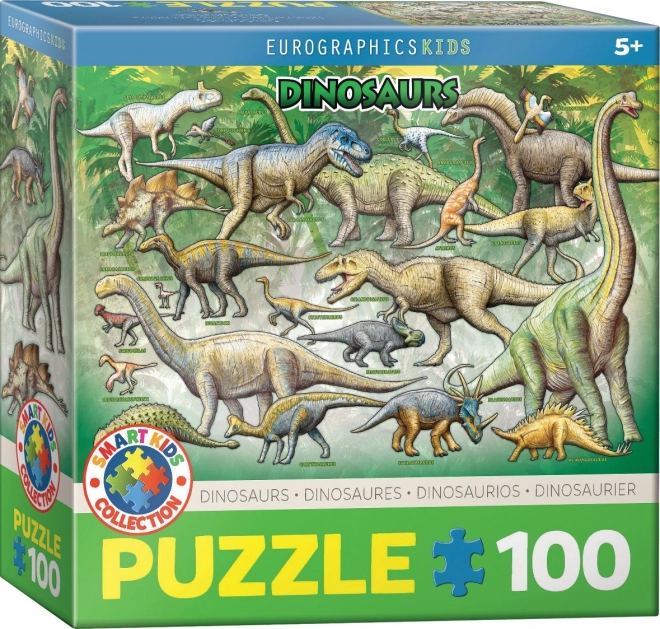 Puzzle Dinozauri 100 piese