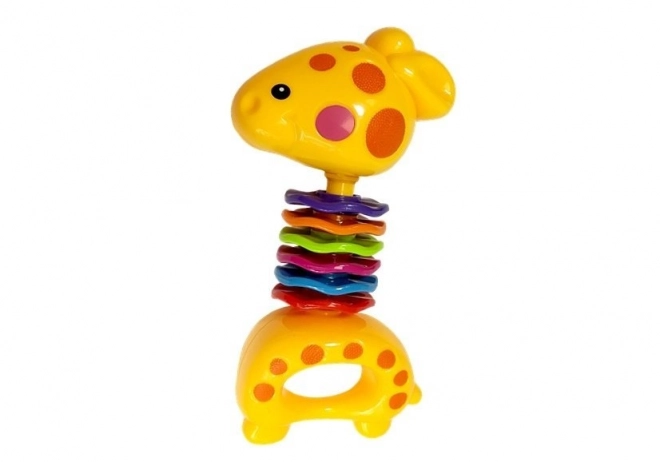 Set de jucării zornăitori și inele pentru dentiție colorate animale jucăușe