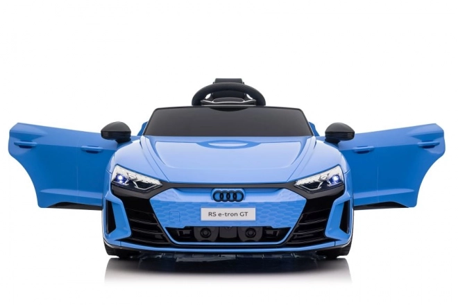 Mașină electrică Audi E-Tron GT albastră