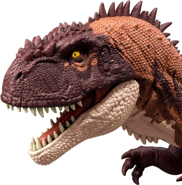 Figurină dinozaur Kryptops din Jurassic World cu răget sălbatic și părți mobile