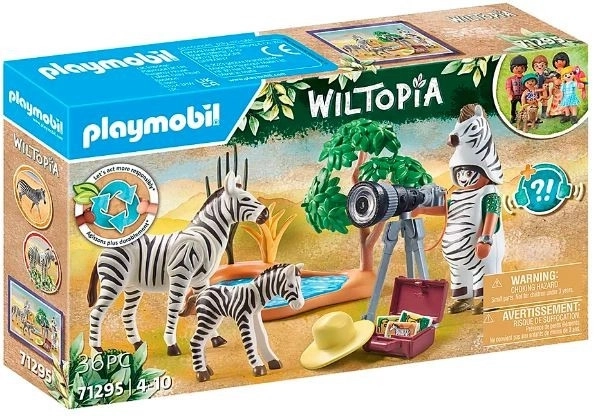 Set de aventură Wiltopia Safari cu fotograf de animale