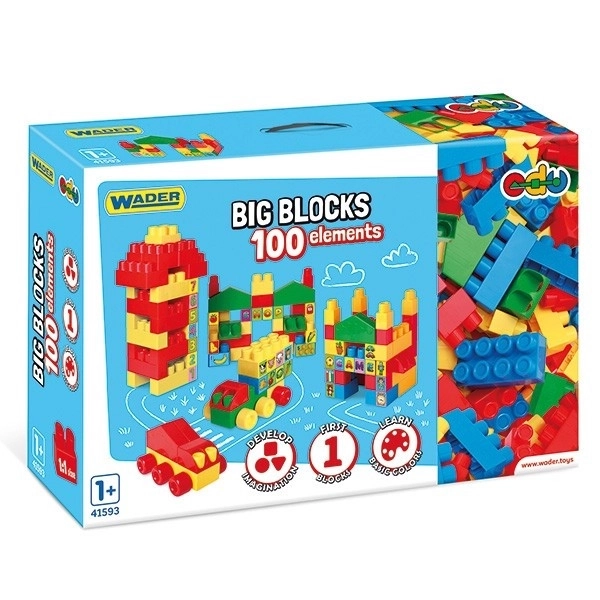 Blocuri Mari - Set 100 Piese