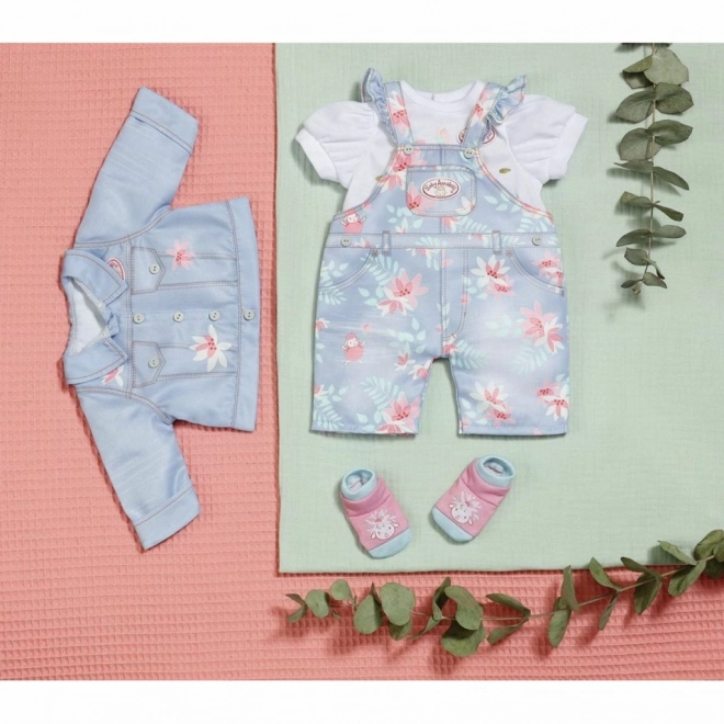 Ubrăcăminte din denim pentru Baby Annabell