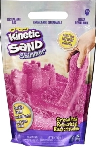 Nisip kinetic sclipitor roz 0,9 kg