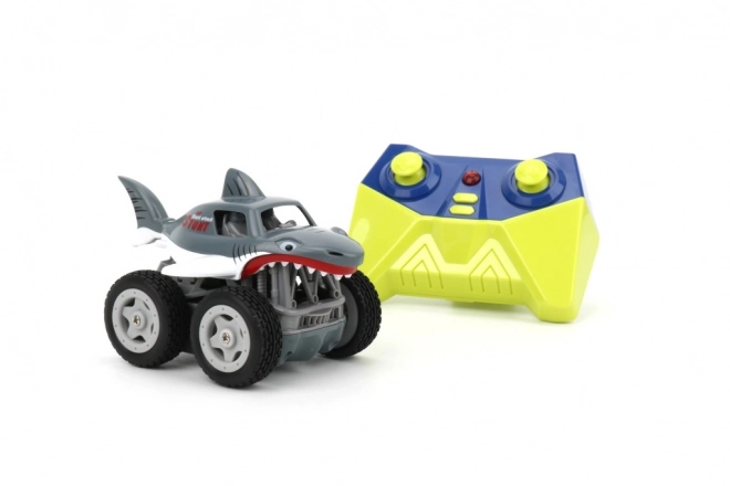 Mini mașinuță RC Rechin gri