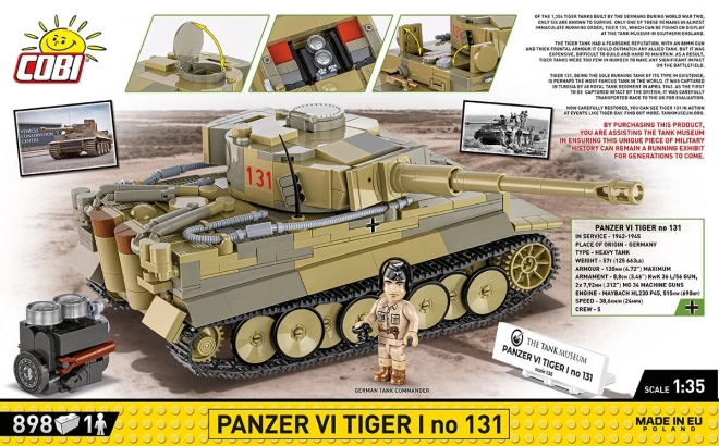 Set construcție Tiger Panzer VI