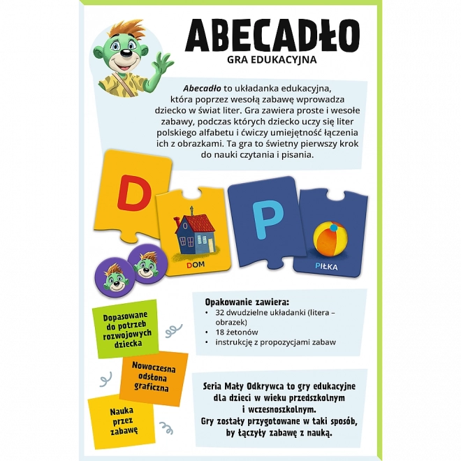 Abecedar - Micul descoperitor Trefl